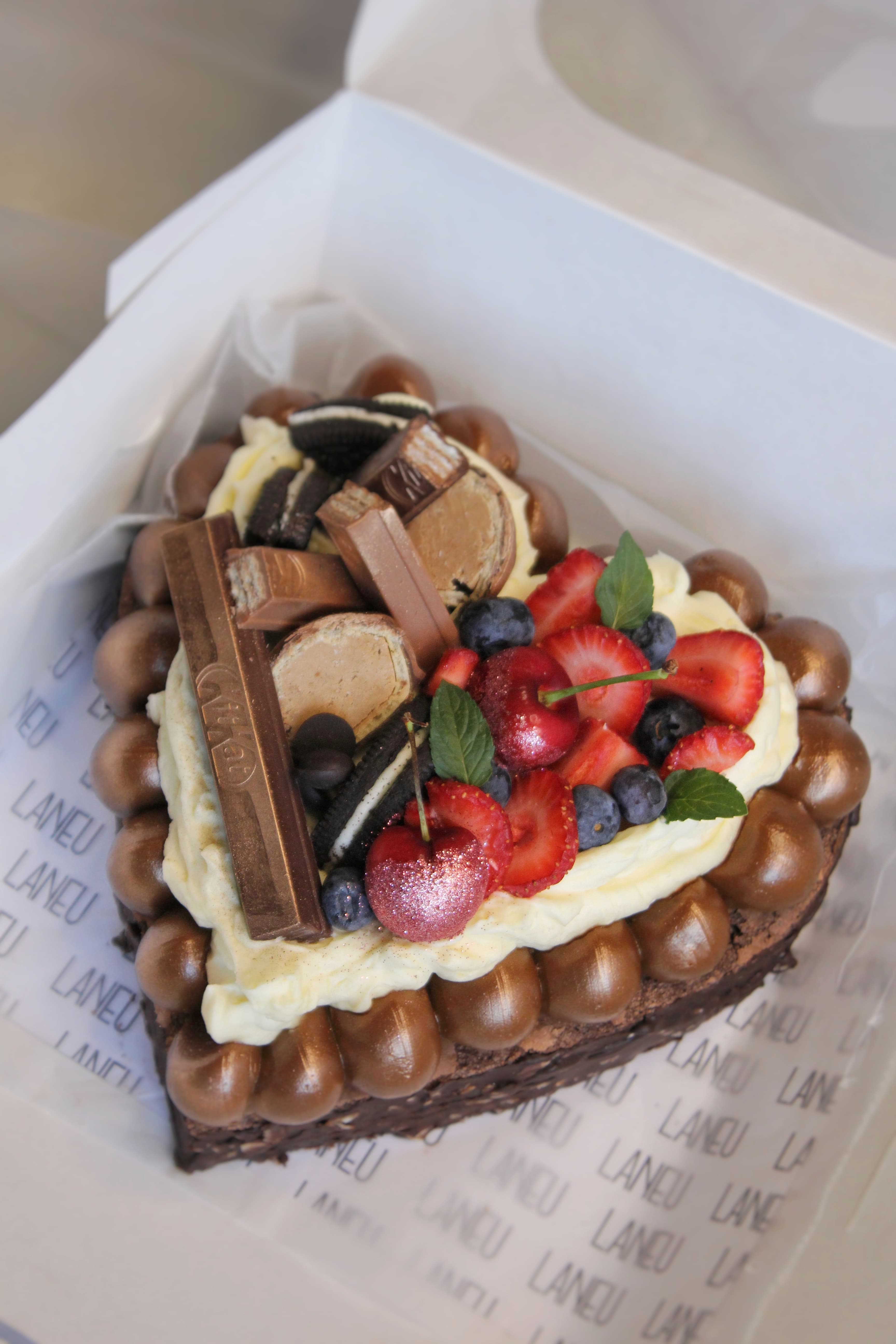 Heart cake brownie 16 cm