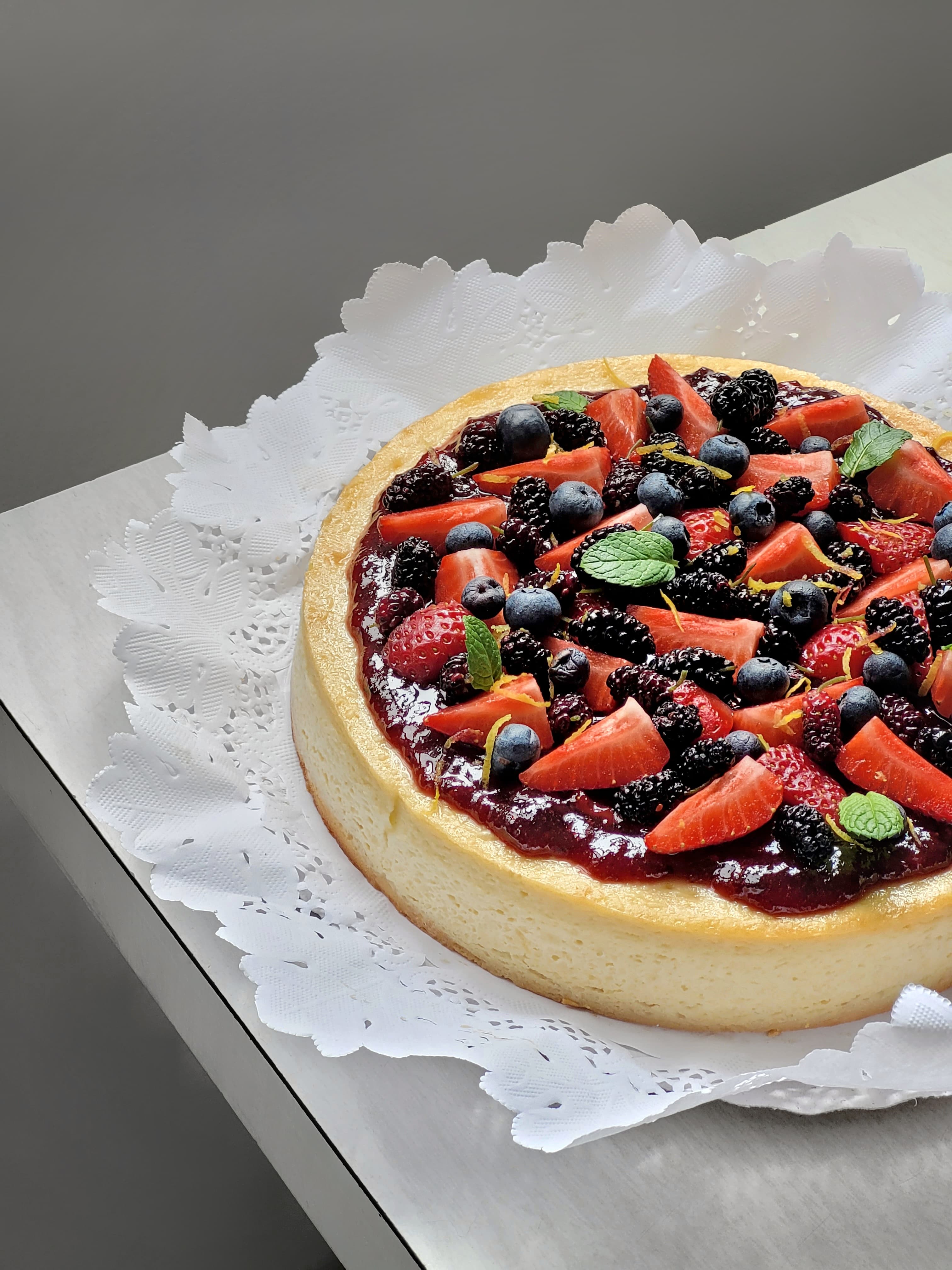 Cheesecake frutos rojos 